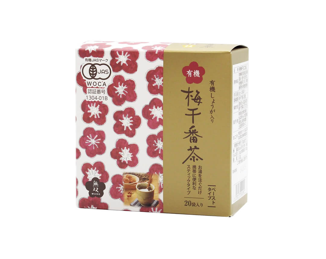 有機梅干番茶スティック20袋