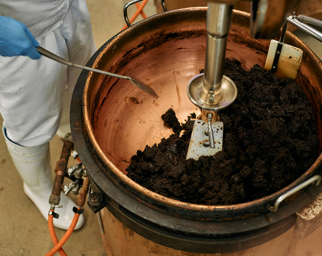 自然薯鉄火みそ