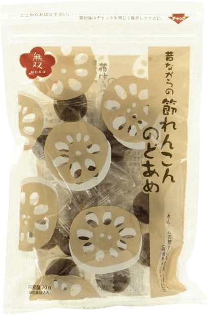 節れんこんのど飴70g