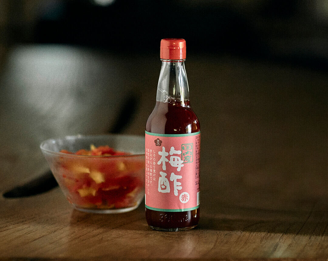 国内産・梅酢（赤）360ml